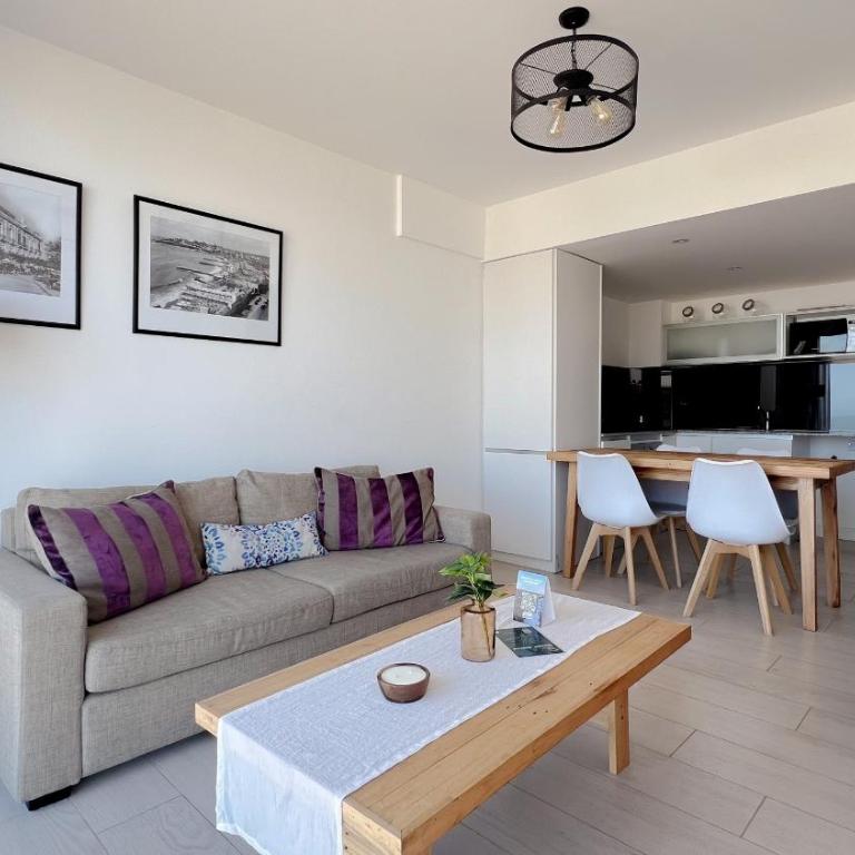 Depto Pato - Depto con vista al mar, pileta y gym en edificio Royal Park - Hola Sur - Apartamento de 2 dormitorios - 4