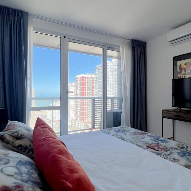 Depto Pato - Depto con vista al mar, pileta y gym en edificio Royal Park - Hola Sur - Apartamento de 2 dormitorios - 8