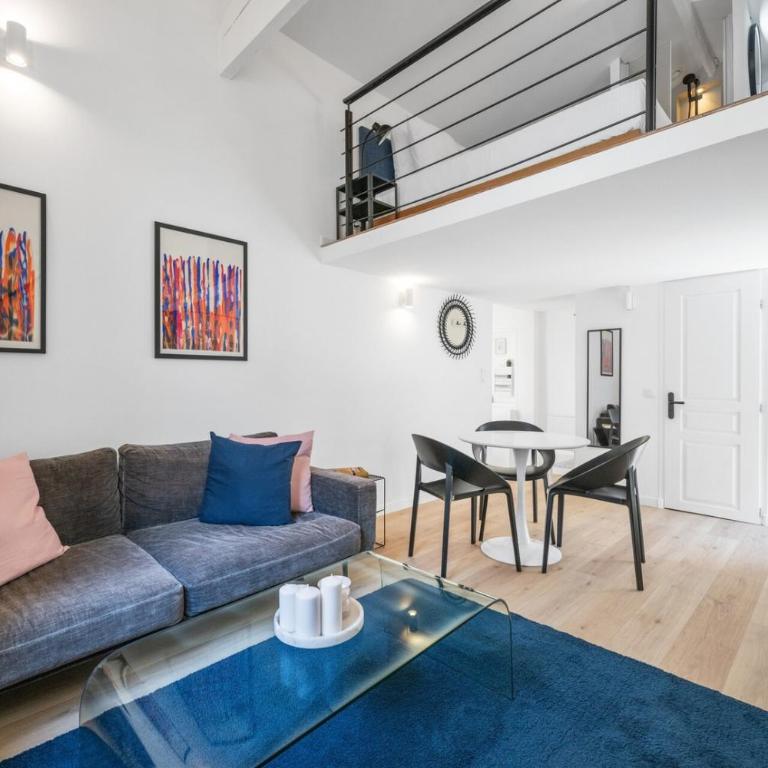 Stunning Duplex with Terrace – Port of Nice / AC - Appartement 1 Chambre avec Balcon - 4