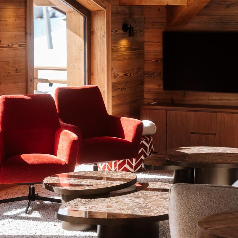 Alpe d'Huez Houses - Fabuleux Penthouse 1860 Pied du Signal, 6 chambres pour 12 pers - Appartamento Attico - 48