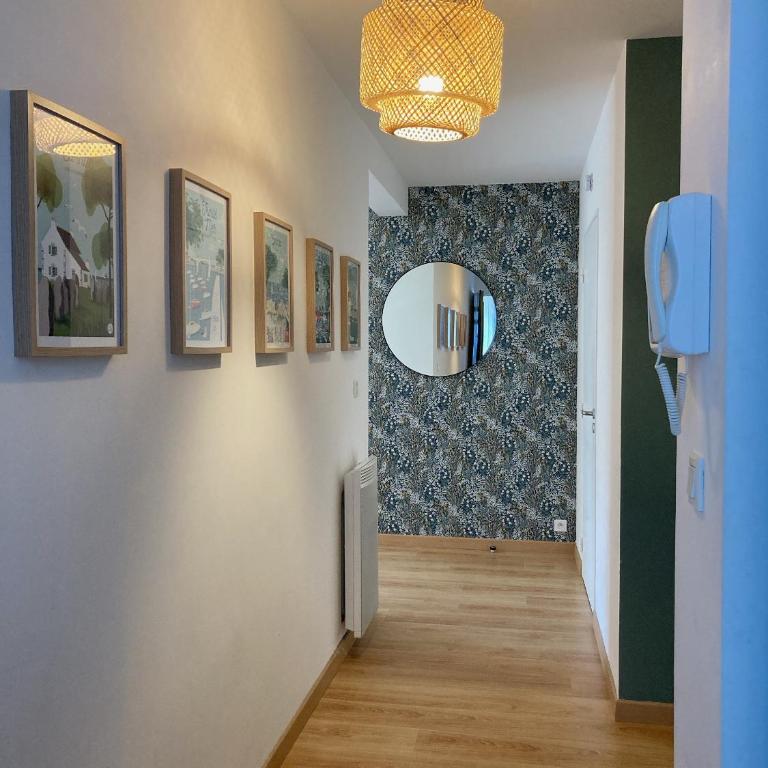 Le GLAZ - 2 à 4 vacanciers - Jardin clos - Petit chien bienvenu - 2 vélos - Plages et Commerces à pied - Appartement 2 Chambres - 7