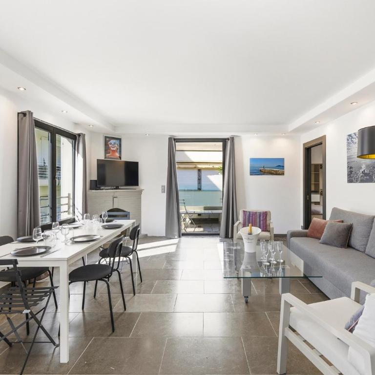 PalmbeeCannes 70m2, 2 chambres pour 4 Personnes avec bébé avec Terrasses a 200m des Plages, Palmbee Cannes - Appartement 2 Chambres - 17
