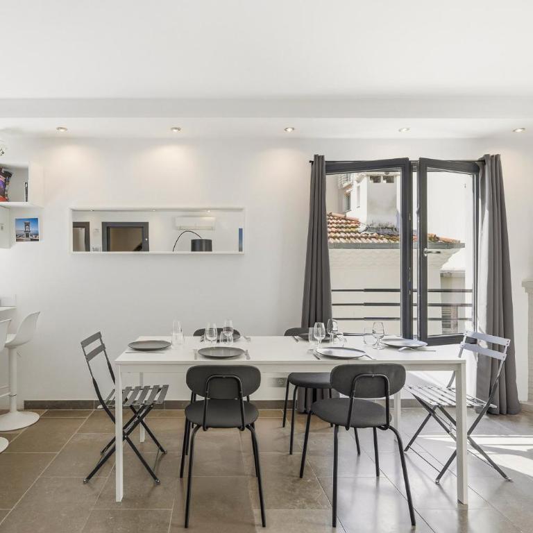 PalmbeeCannes 70m2, 2 chambres pour 4 Personnes avec bébé avec Terrasses a 200m des Plages, Palmbee Cannes - Appartement 2 Chambres - 22