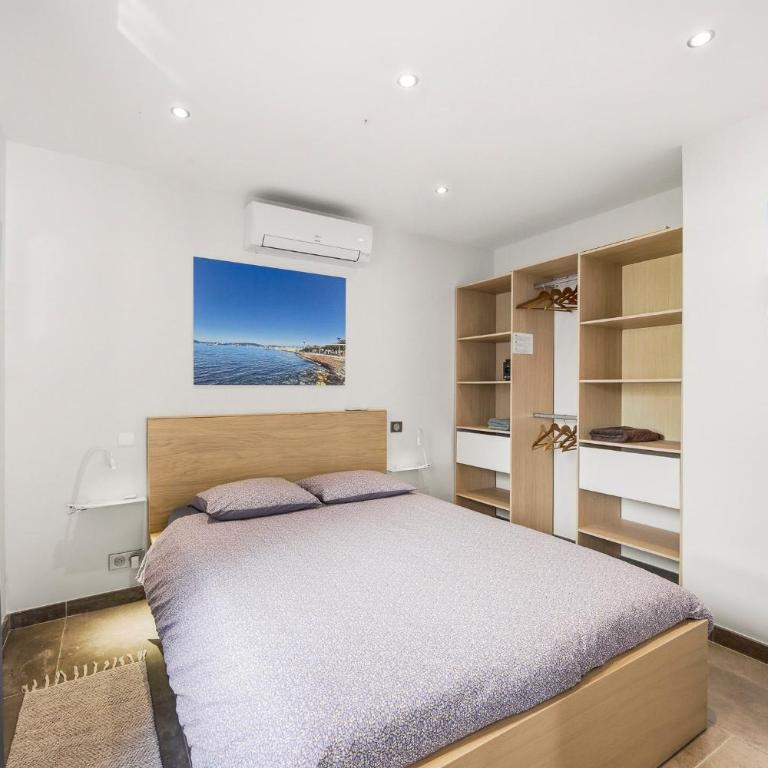 PalmbeeCannes 70m2, 2 chambres pour 4 Personnes avec bébé avec Terrasses a 200m des Plages, Palmbee Cannes - Appartement 2 Chambres - 3