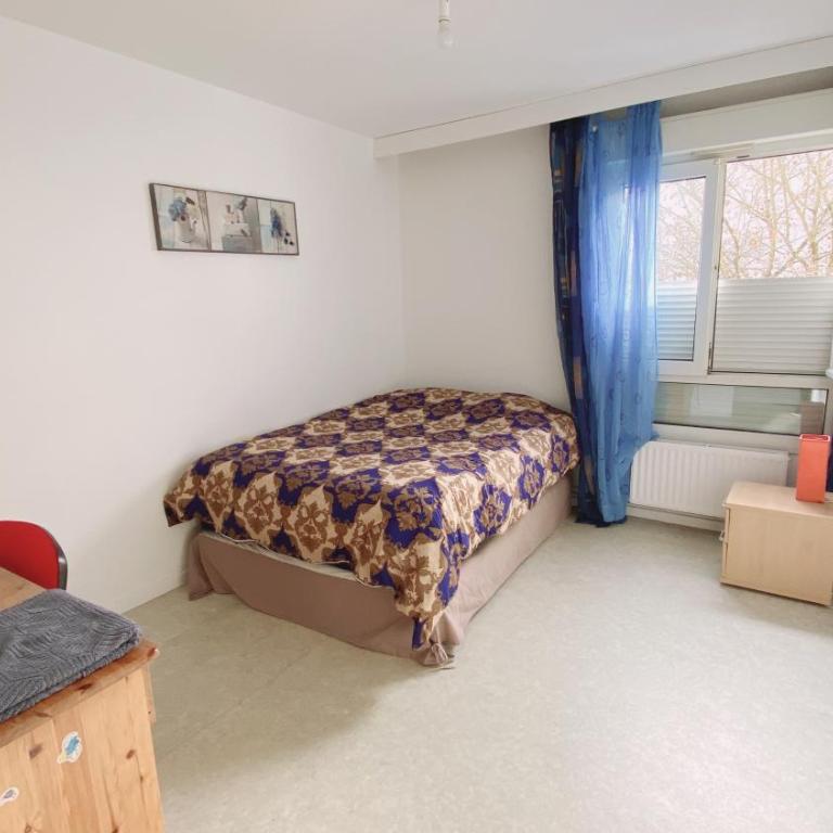 Nancy centre bienvenue, chambre chez l'habitant - Chambre Double avec Salle de Bains Commune - 3