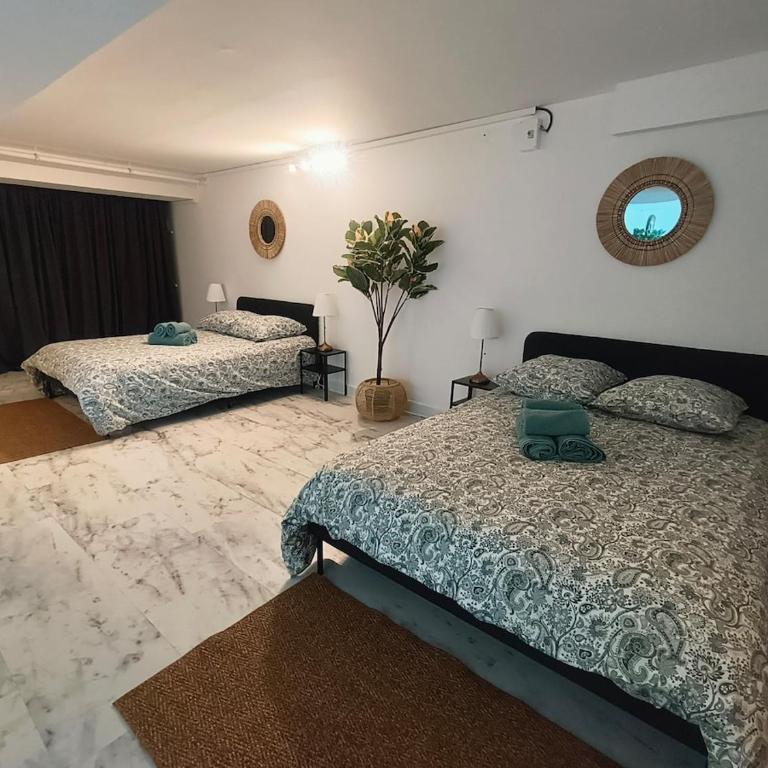 Rare! spacieux loft de 6 couchages, accès direct Monaco - Appartement Suite - 17