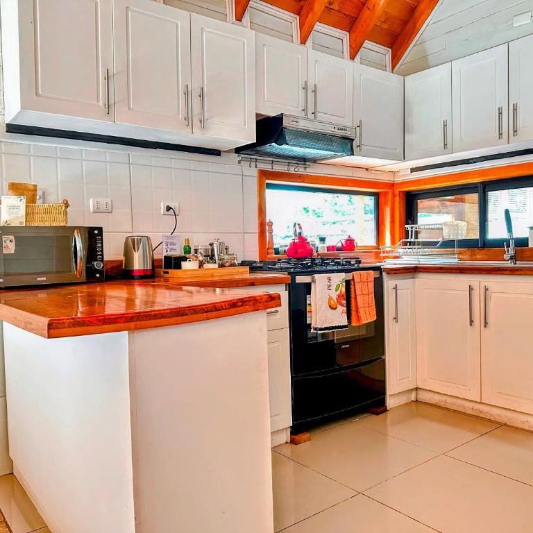 Cabañas Alto del Bosque - Three-Bedroom House - 4