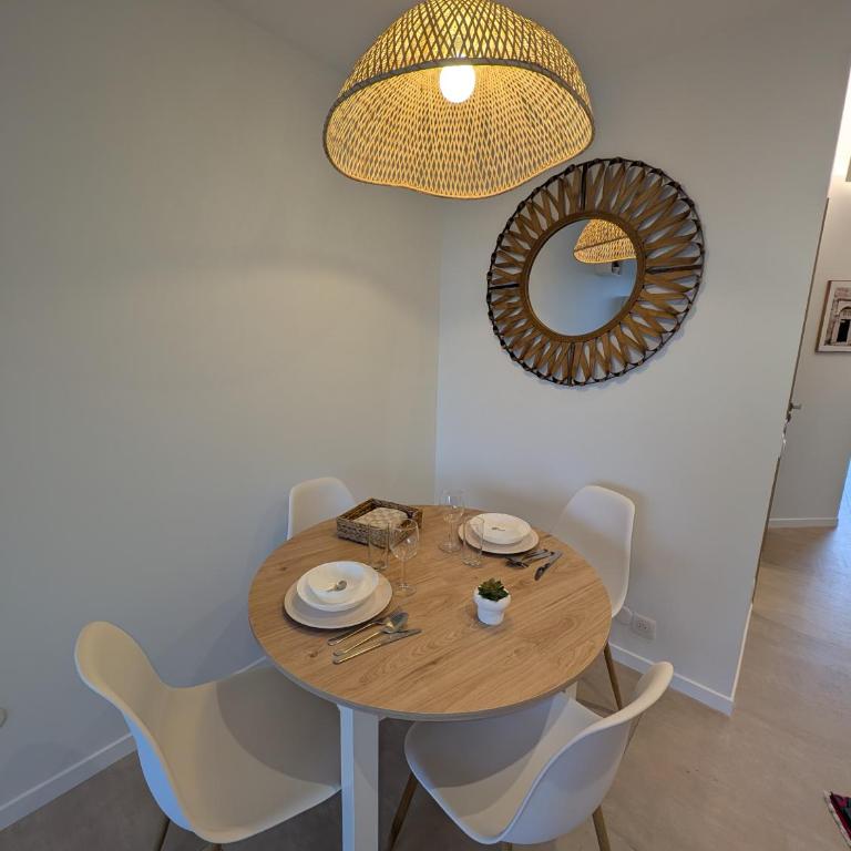 2 pièces 4 personnes magnifique vue mer clim parking - Appartement 1 Chambre - 15