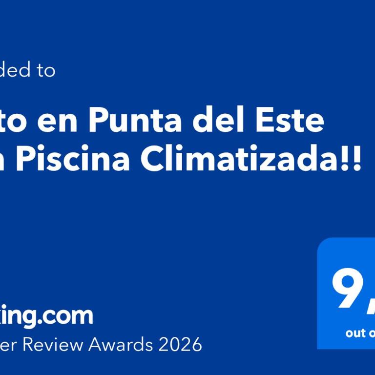 Apto en Punta del Este con Piscina Climatizada!! - Apartamento de 1 dormitorio - 23