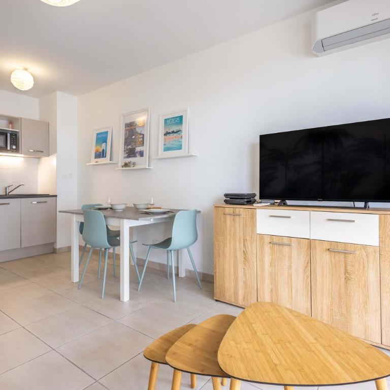 Appartement spacieux et lumineux dans une résidence à 650m de la mer - Appartement - 14