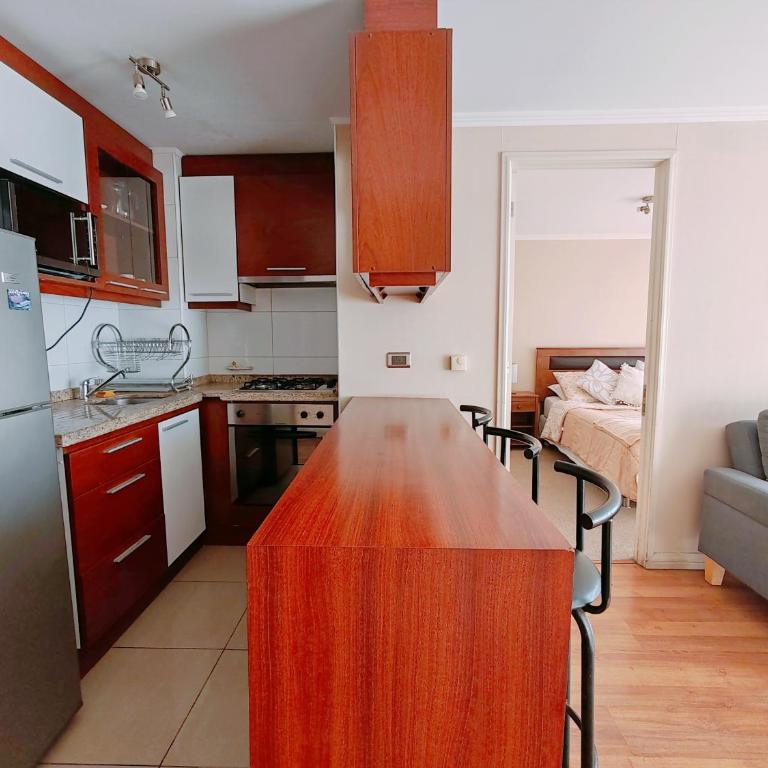 Viña del Mar, 1 habitación, a pasos de la playa - One-Bedroom Apartment - 14