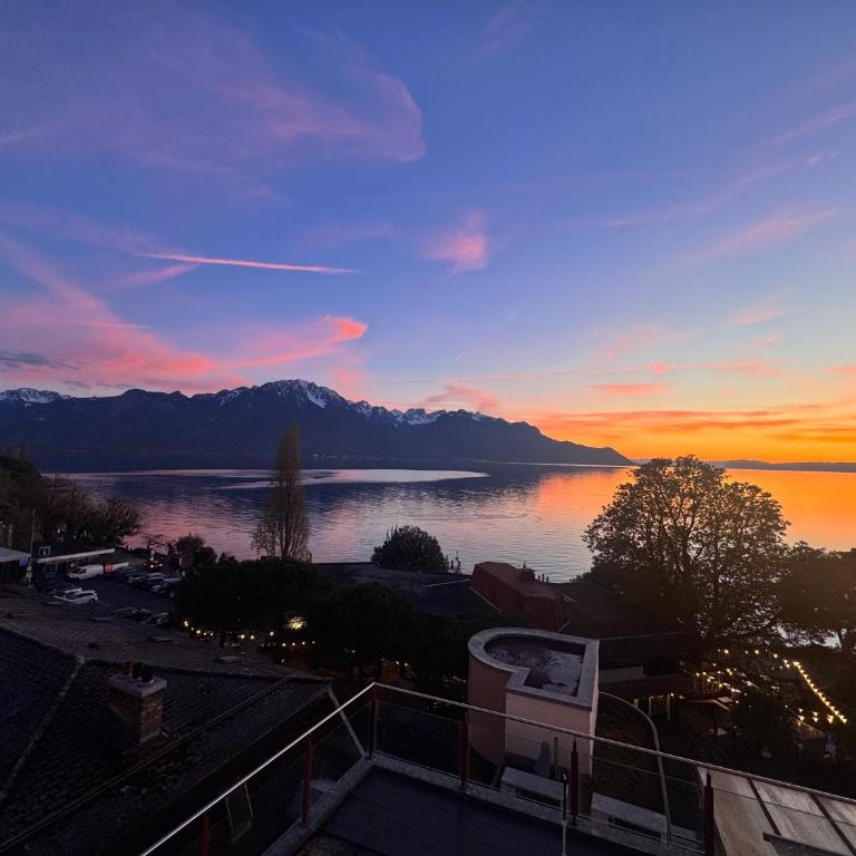 Appart premium vue sur le lac à Montreux - Apartment mit 1 Schlafzimmer - 24
