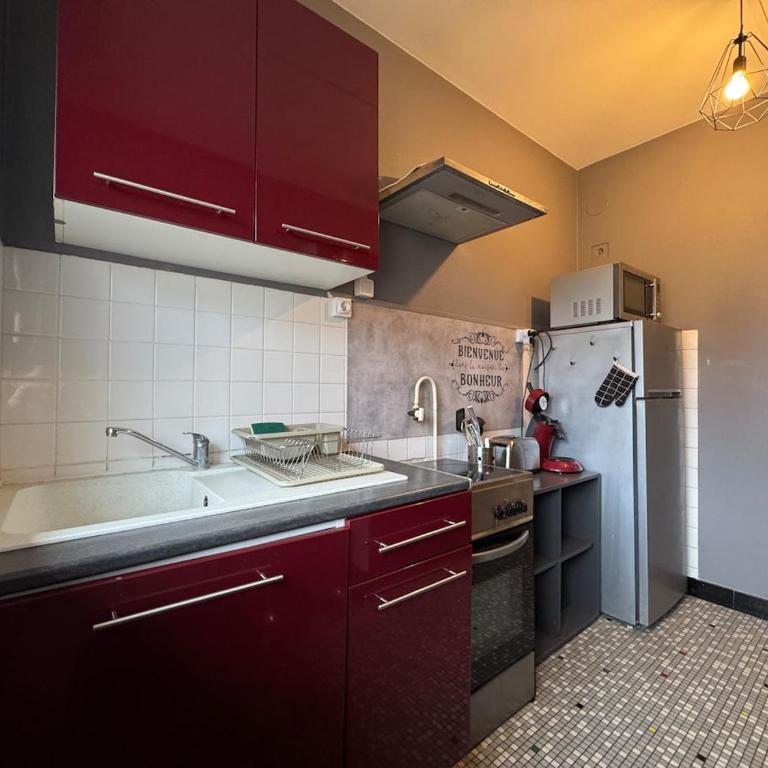 LUrbanMans - 4pers - Suite parentale - Wi-Fi - Two-Bedroom Apartment - 6