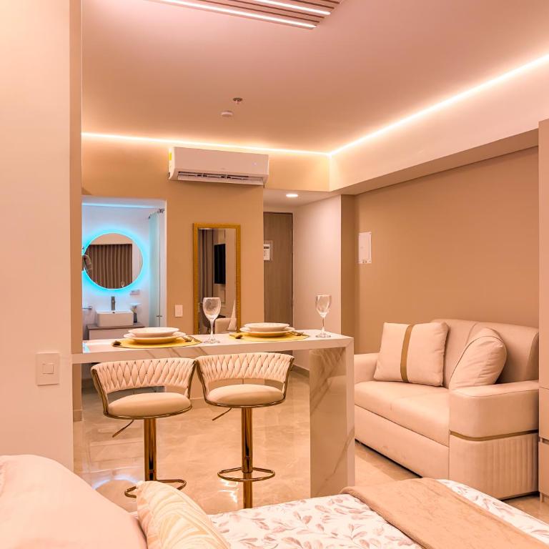 Luxury Apart Suite Cartagena BeachPoolAirport - Apartment with Balcony - 2