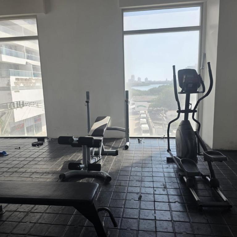 CARTAGENA 3BR WiFi AC pool Parking beach and sea alquileraptocartagena - Three-Bedroom Apartment - 34