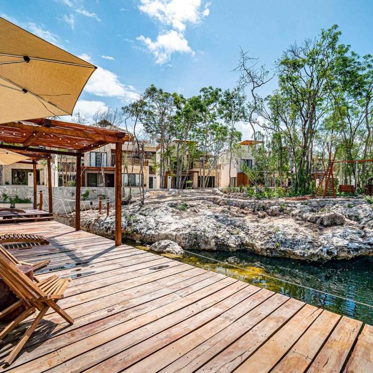 Apartment Boho Pool and Cenotes in Tulum 2 Bedrooms - Apartamento de 2 dormitorios con balcón - 9