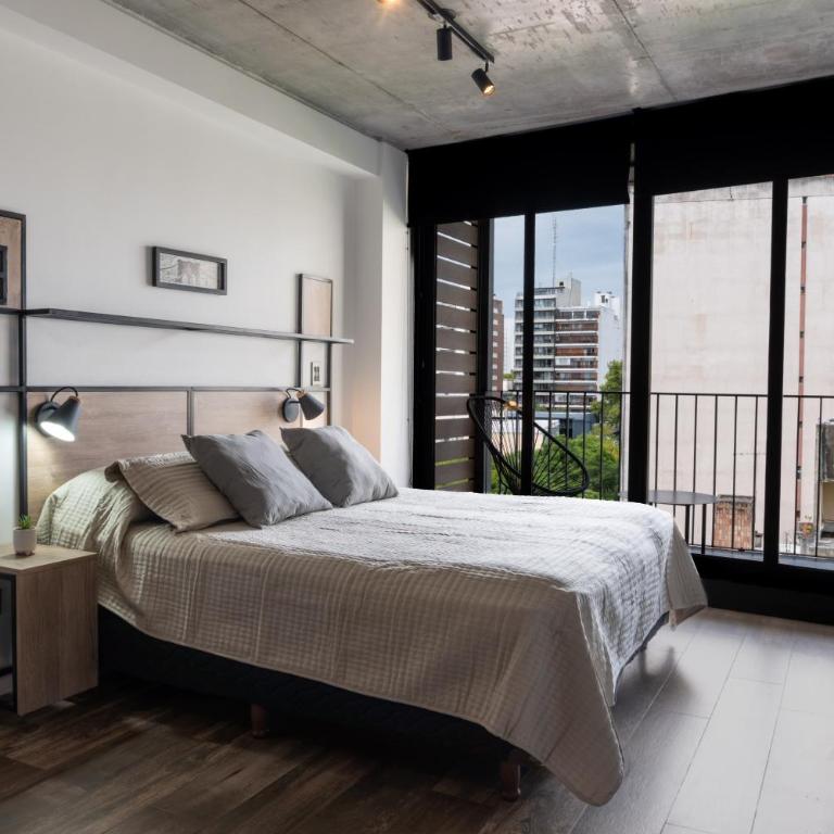 Loft de lujo con vista a la ciudad - a una cuadra de Bv Oroño - Apartamento de 1 dormitorio - 3
