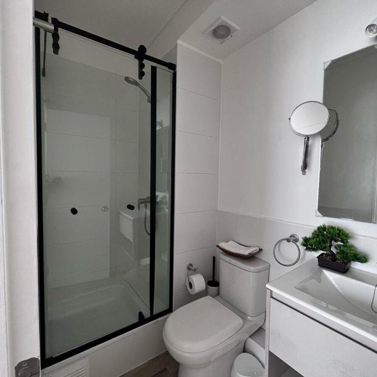 Cool Santiago para 4, Movistar Arena, Parque O'Higgins, Club Hipico & metro D111 - Two-Bedroom Apartment - 5