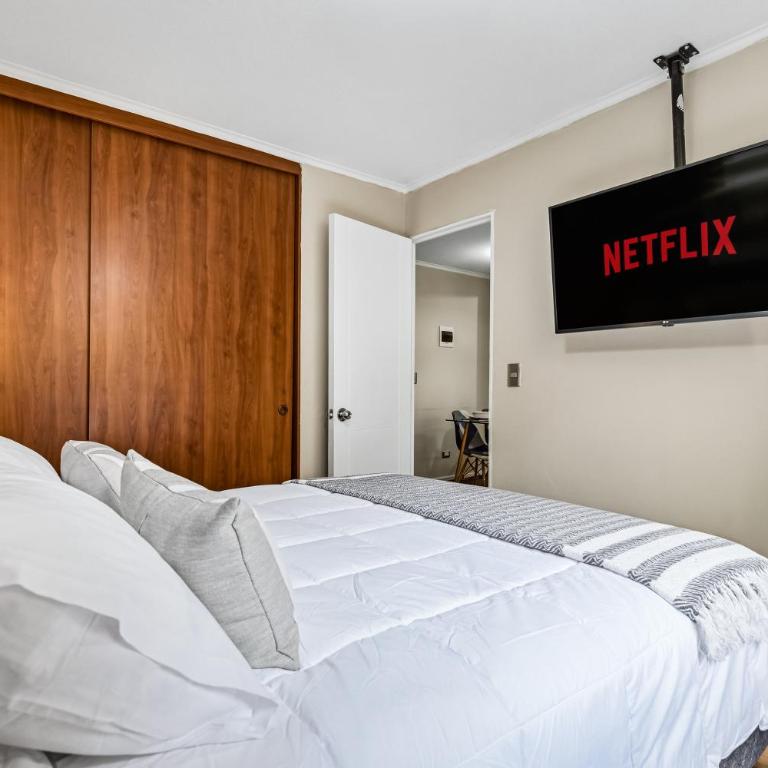 Dos Habitaciones matrimoniales, Aire Acondicionado - Two-Bedroom Apartment - 9