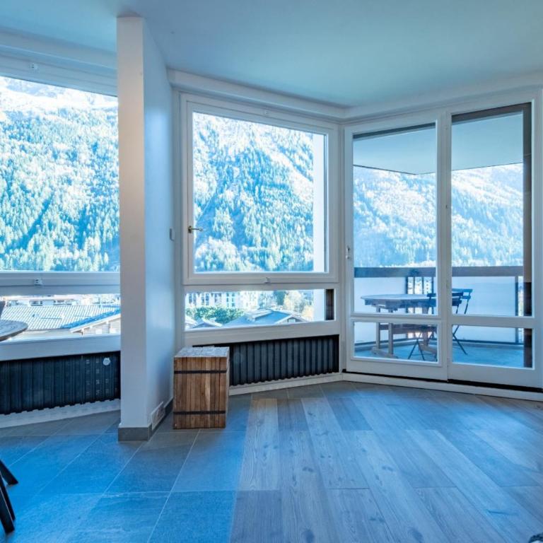 Studio center summer pool Mont-Blanc view - Estudio - 4
