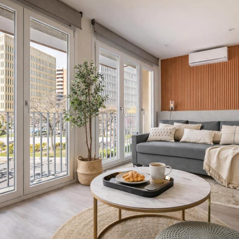 Chic Aparment Barcelona near Plaza España - Two-Bedroom Apartment - 21