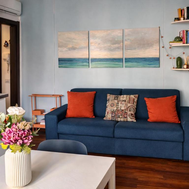 Blue Retreat Modern Apartment near M4 Milan - Appartamento con 1 Camera da Letto - 14