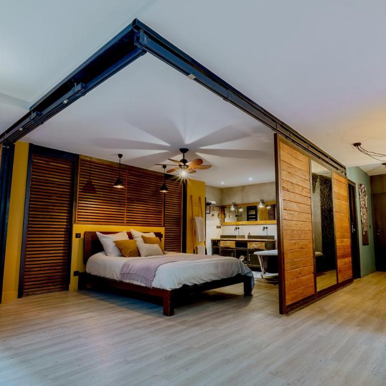 Loft Moderne et Familial- Port de Nice - 2 chambres- Parking - Climatisation - Appartement 2 Chambres Deluxe - 17