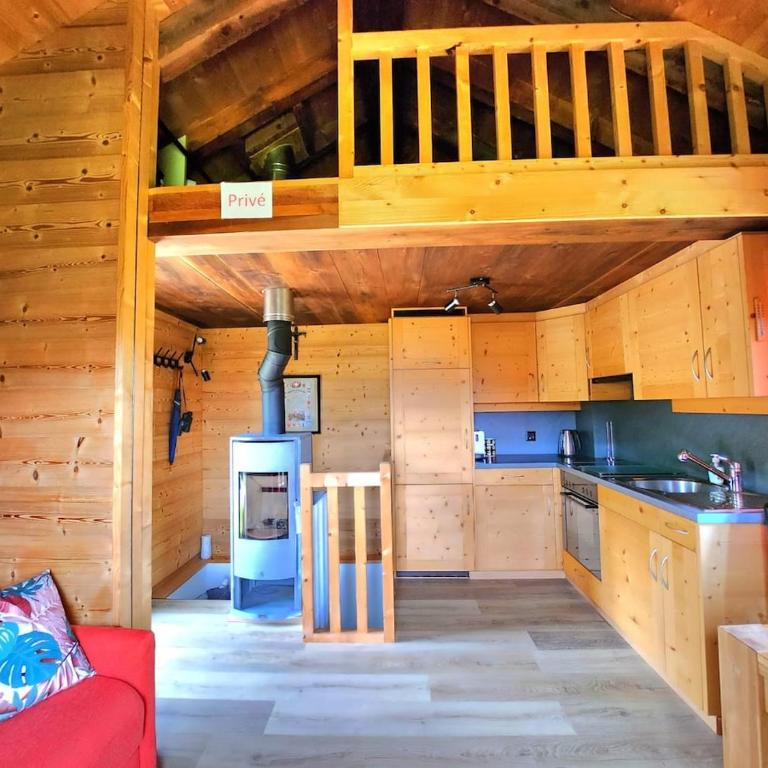 Magnifique grange rénovée cosy Le Muzet, Val d'Hérens - Chalet mit 1 Schlafzimmer - 4