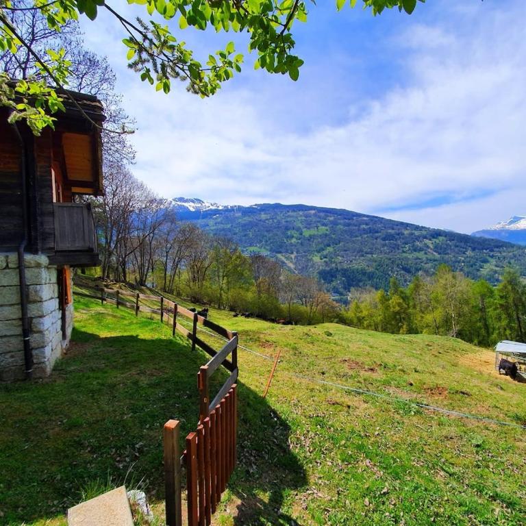 Magnifique grange rénovée cosy Le Muzet, Val d'Hérens - Chalet mit 1 Schlafzimmer - 7
