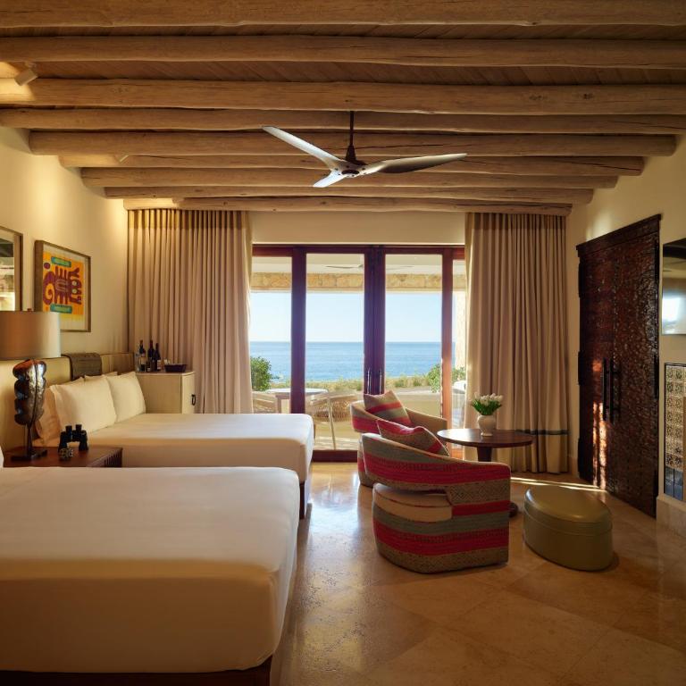 Waldorf Astoria Los Cabos Pedregal - Corner Queen Room with Two Queen Beds, Ocean View and Plunge Pool - 4