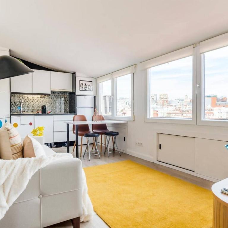 Apt con preciosas vistas Centro–Sol–Palacio Real - One-Bedroom Apartment - 49