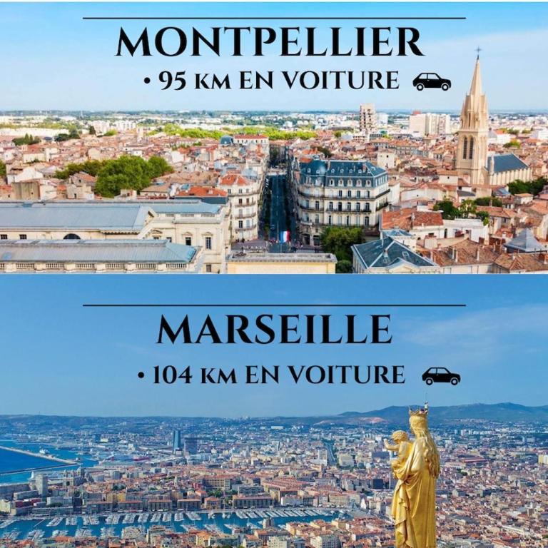 L Oustaou d Avignoun - Clim & Cour Privative - One-Bedroom Apartment - 20
