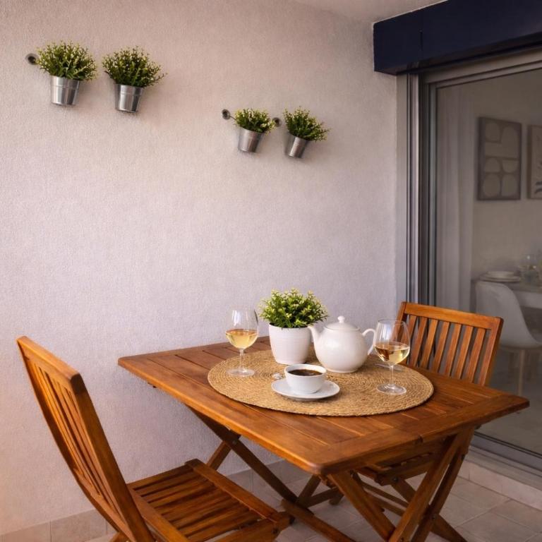 T2 100m plage vue dégagée parking privé 4per - Appartement 1 Chambre - 2