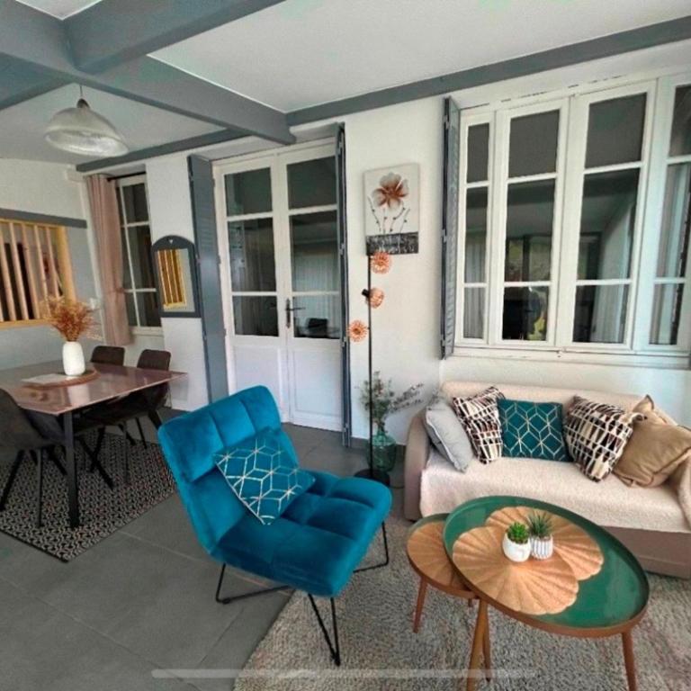 Le jardin privatif de Pauze Cauterets wifi et parking gratuits Vue panoramique - One-Bedroom Apartment - 6