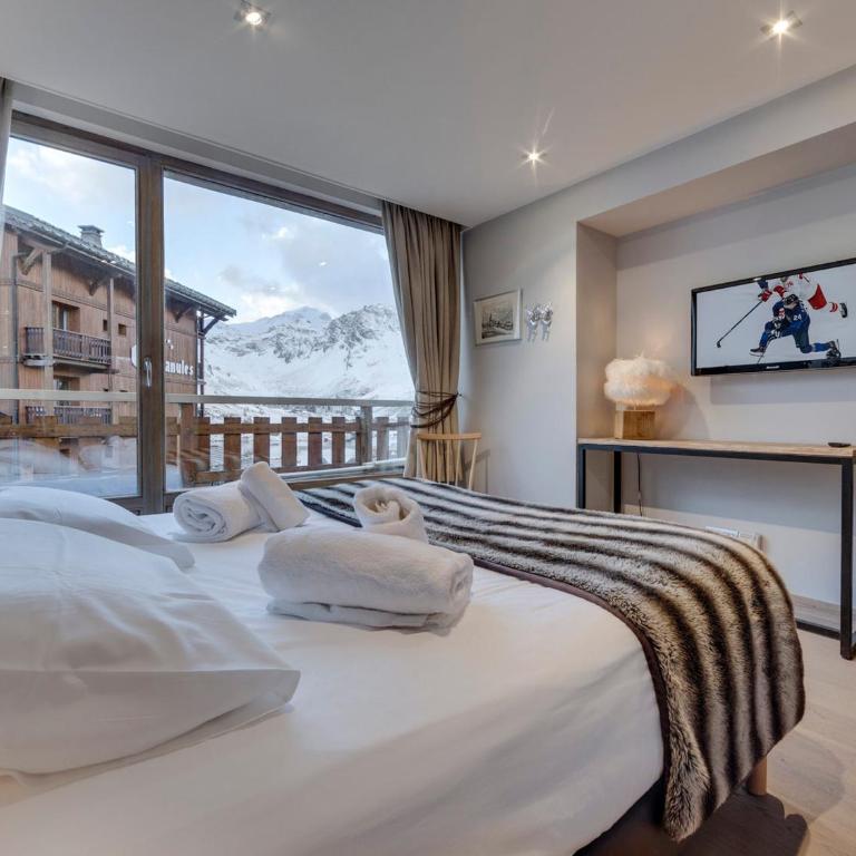 Appartement spacieux pour 8 pers., vue sur lac, au cœur de Tignes - FR-1-641-15 - Apartment - 8