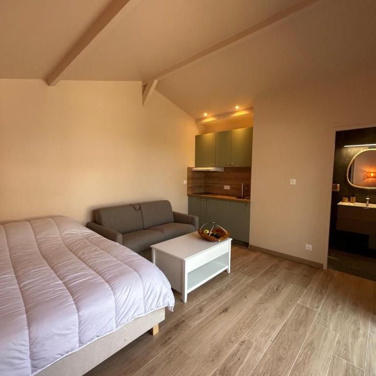 la cabane de la plage au milieu des pins parking privé 300m de la plage - Studio - 4
