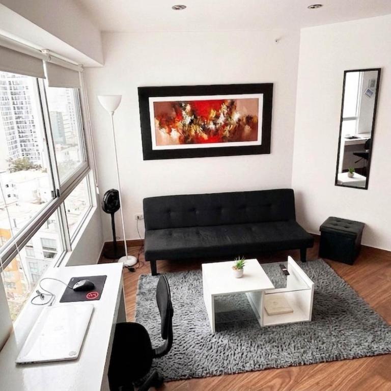 Apartamento moderno con vistas, WiFi gratis y cocina equipada - Apartamento de 1 dormitorio - 13