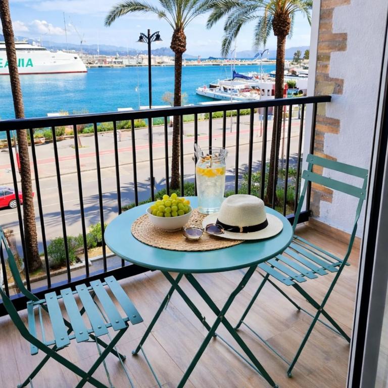 Mirador del Puerto Dénia, en el centro con vistas al puerto y cerca de la playa by Family Homes Rentals - Apartamento de 1 dormitorio con balcón y vistas al mar - 1