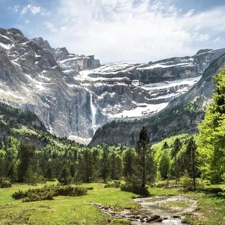 Le jardin privatif de Pauze Cauterets wifi et parking gratuits Vue panoramique - One-Bedroom Apartment - 28