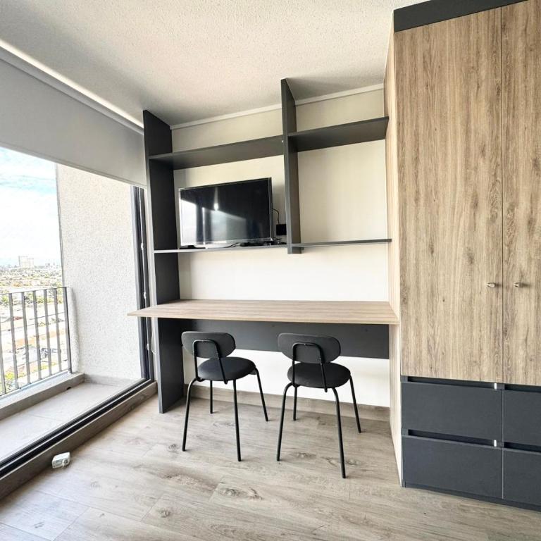 Estudio Macul -Portal Ñuñoa-Incluye estacionamiento - Apartamento de 1 dormitorio - 2