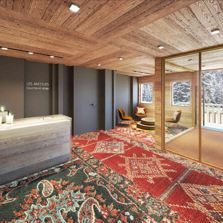 Appartement moderne - Courchevel Village - Ski aux pieds avec parking et wifi - FR-1-562-26 - Apartamento (6 adultos) - 13