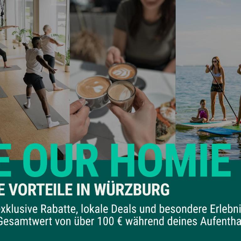 homie stay dominikus - Apartment mit 1 Schlafzimmer - 9