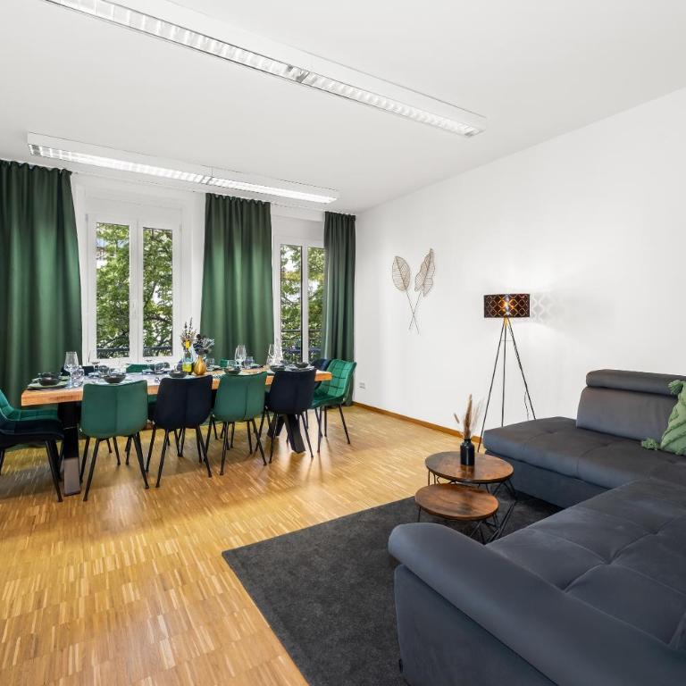 DND City 1 I 152 qm I Innenstadt I 3x Parken I 2x Balkon I Workstation I Netflix I Kaffee I Waschmaschine I Trockner I Xbox - Apartment mit 3 Schlafzimmern - 23