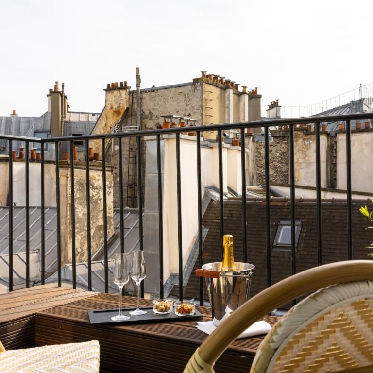 Hôtel le 6 Tiquetonne - Chambre Double Deluxe avec Balcon - 6