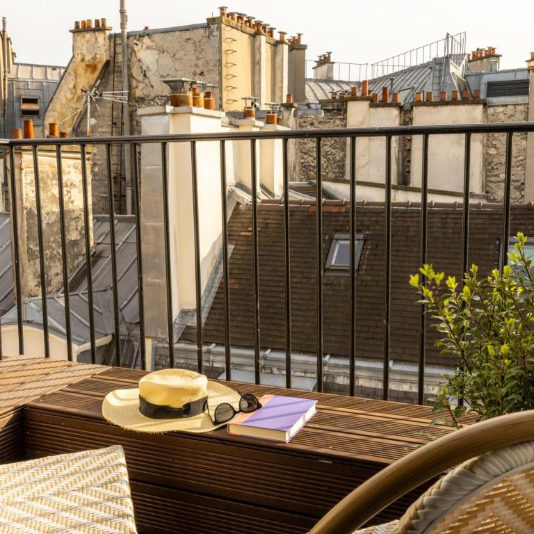 Hôtel le 6 Tiquetonne - Chambre Double Deluxe avec Balcon - 5