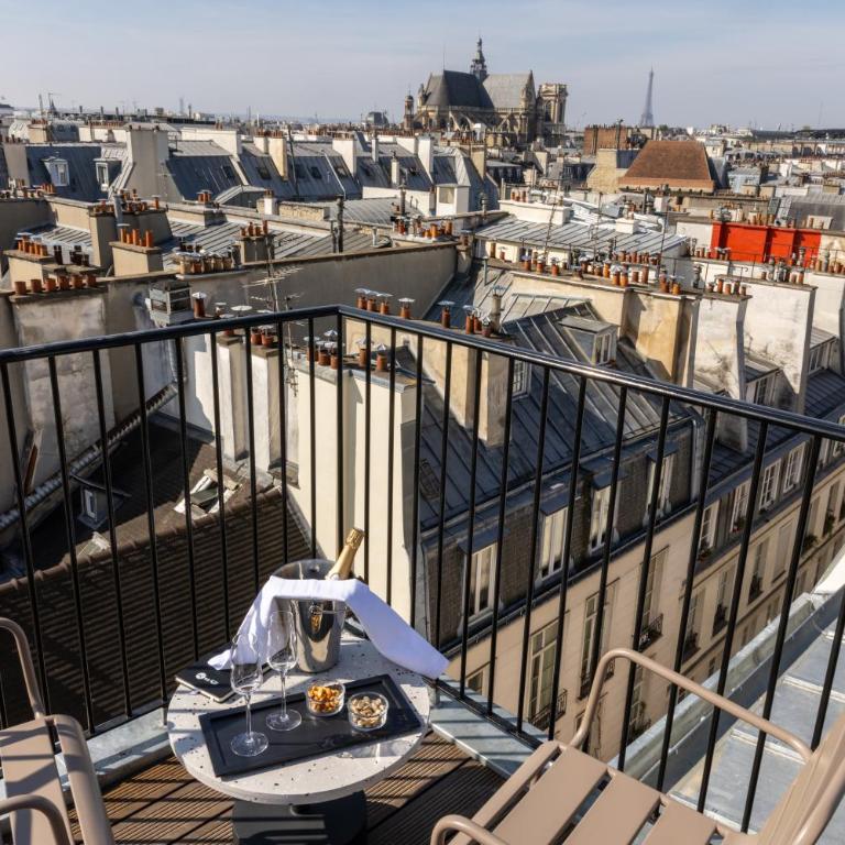 Hôtel le 6 Tiquetonne - Prestige Room with Rooftop Terrace - 5