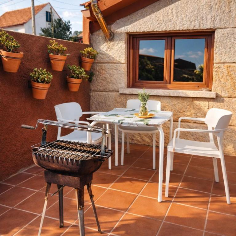 Tranquila casita de invitados en Vigo con chimenea - Casa con 1 dormitorio - 9