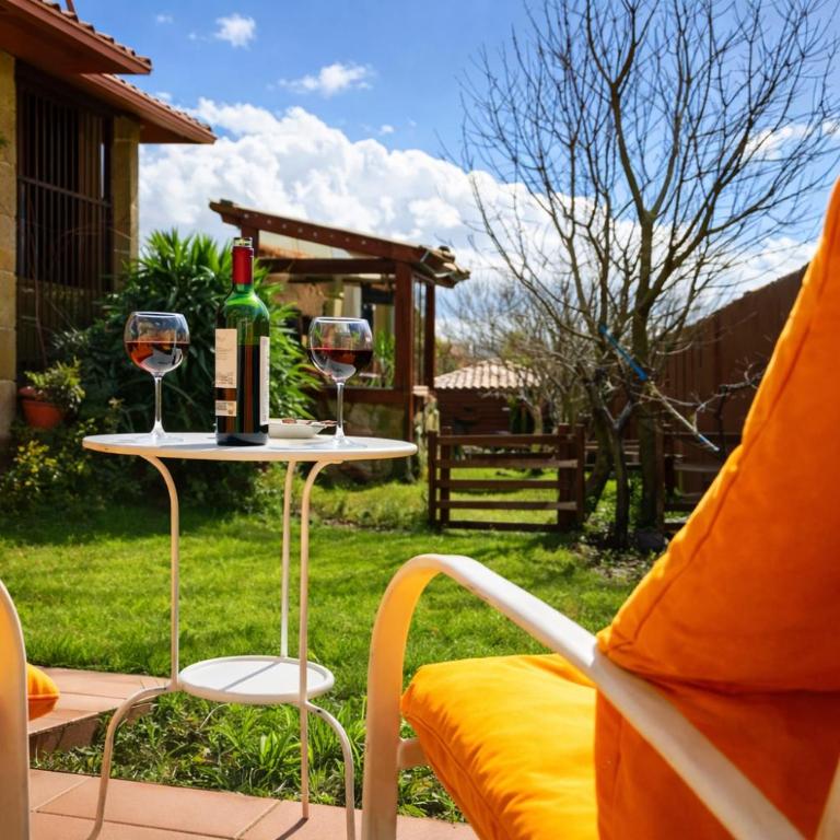 Tranquila casita de invitados en Vigo con chimenea - Casa con 1 dormitorio - 1