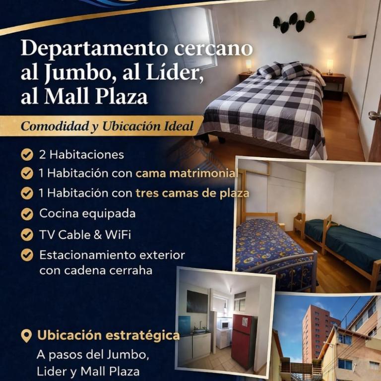 departamento completo cercano al jumbo - One-Bedroom Apartment - 17