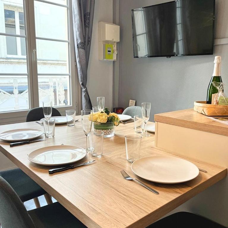 Au Coeur d'Amboise - Terrasse privée/climatisation - Apartamento de 2 dormitorios con terraza - 6